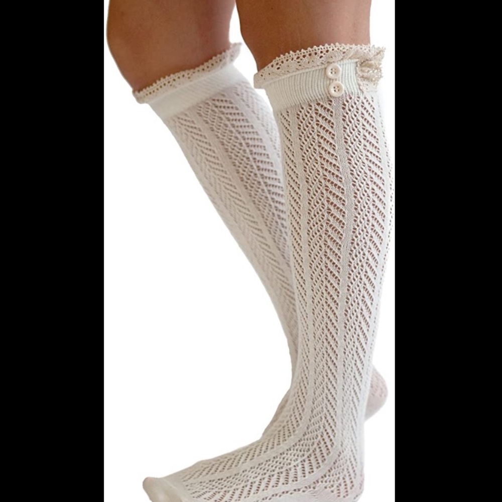 2/$8🍦Thigh High Woven Socks